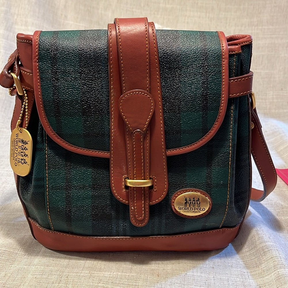 Vintage World Polo Championship bag